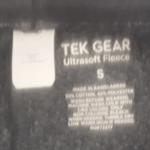 TEK GEAR Men's size small blue/corey Ultrasoft Fleece pants - Picture 6 of 6